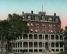 Vintage Postcard Pavilion Hotel Brick Building Montpelier Vermont VT  picture