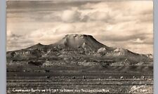 YELLOWSTONE WYOMING CROWHEART BUTTE 1950s real photo postcard rppc wy sanborn picture