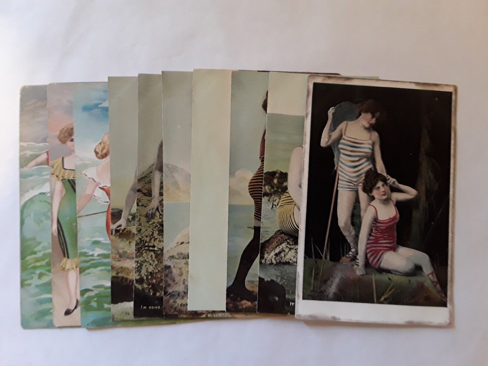 Collectible Female / Womens / Ladies Swimsuit Postcards. Images.10pc Lot