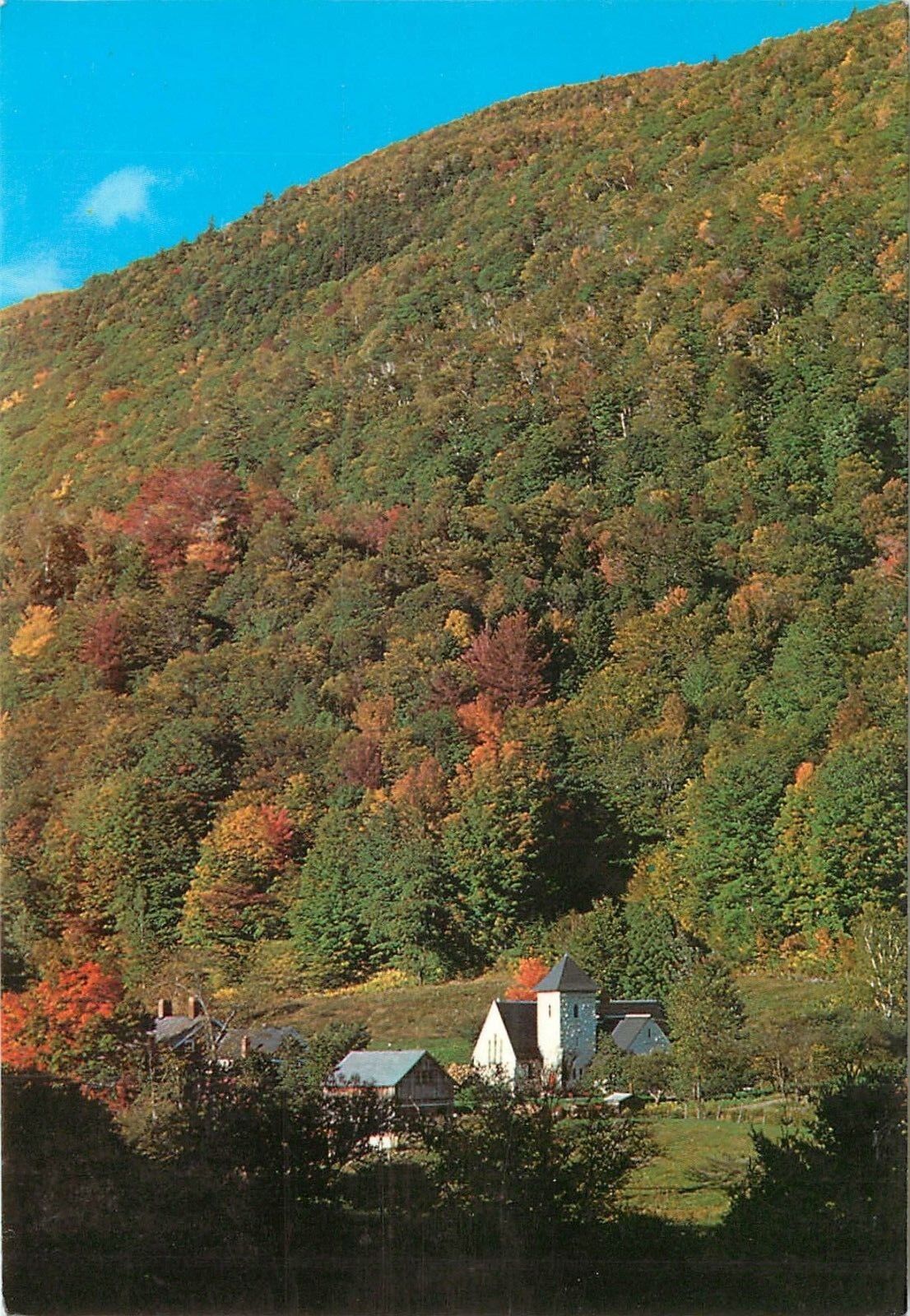 Sherburne Mission Farm Killington Vermont VT Postcard