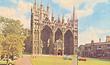 Postcard - West Front, Peterborough Cathedral unposted Saint Peter's Cathedral picture