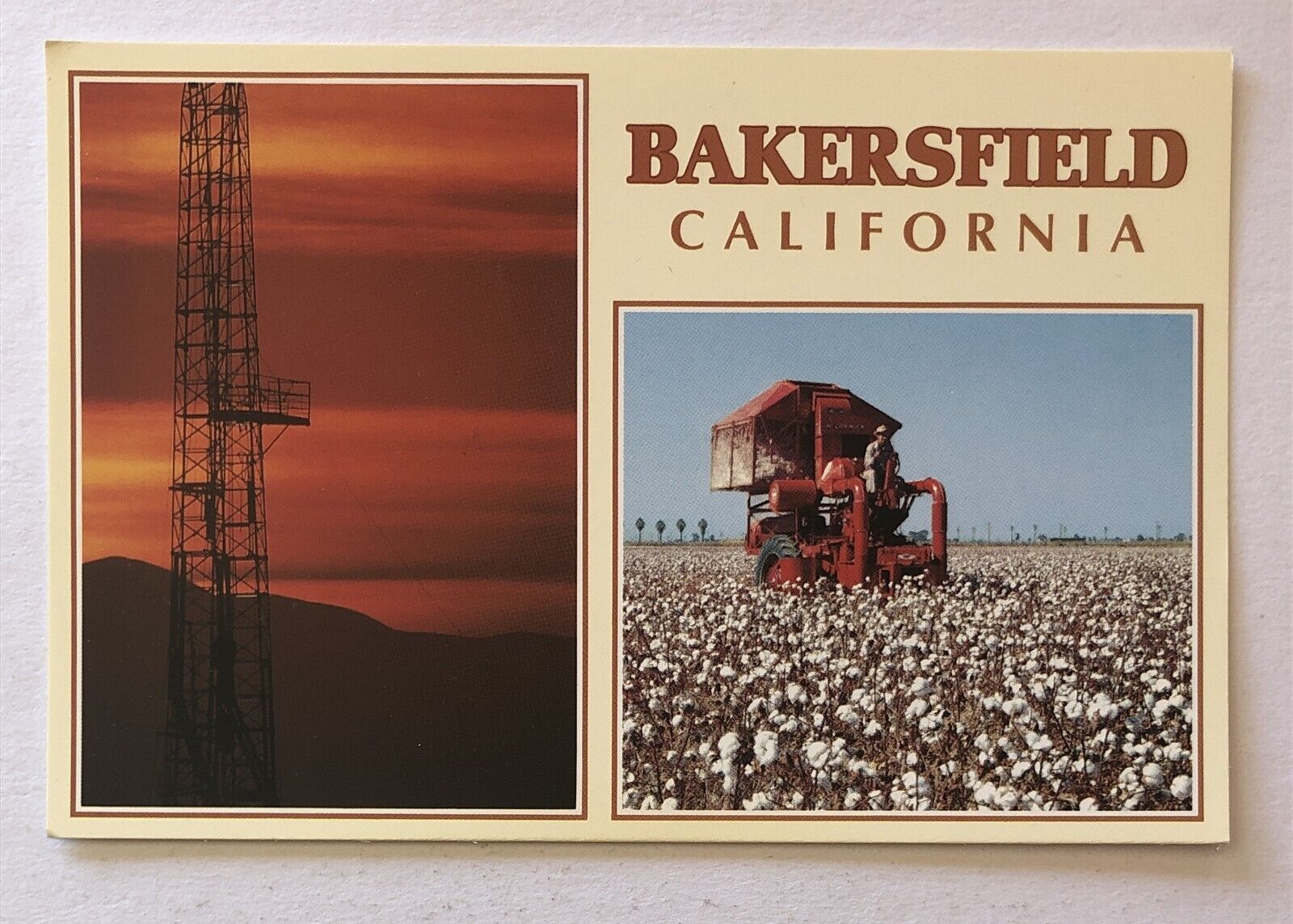Postcard - Bakersfield California