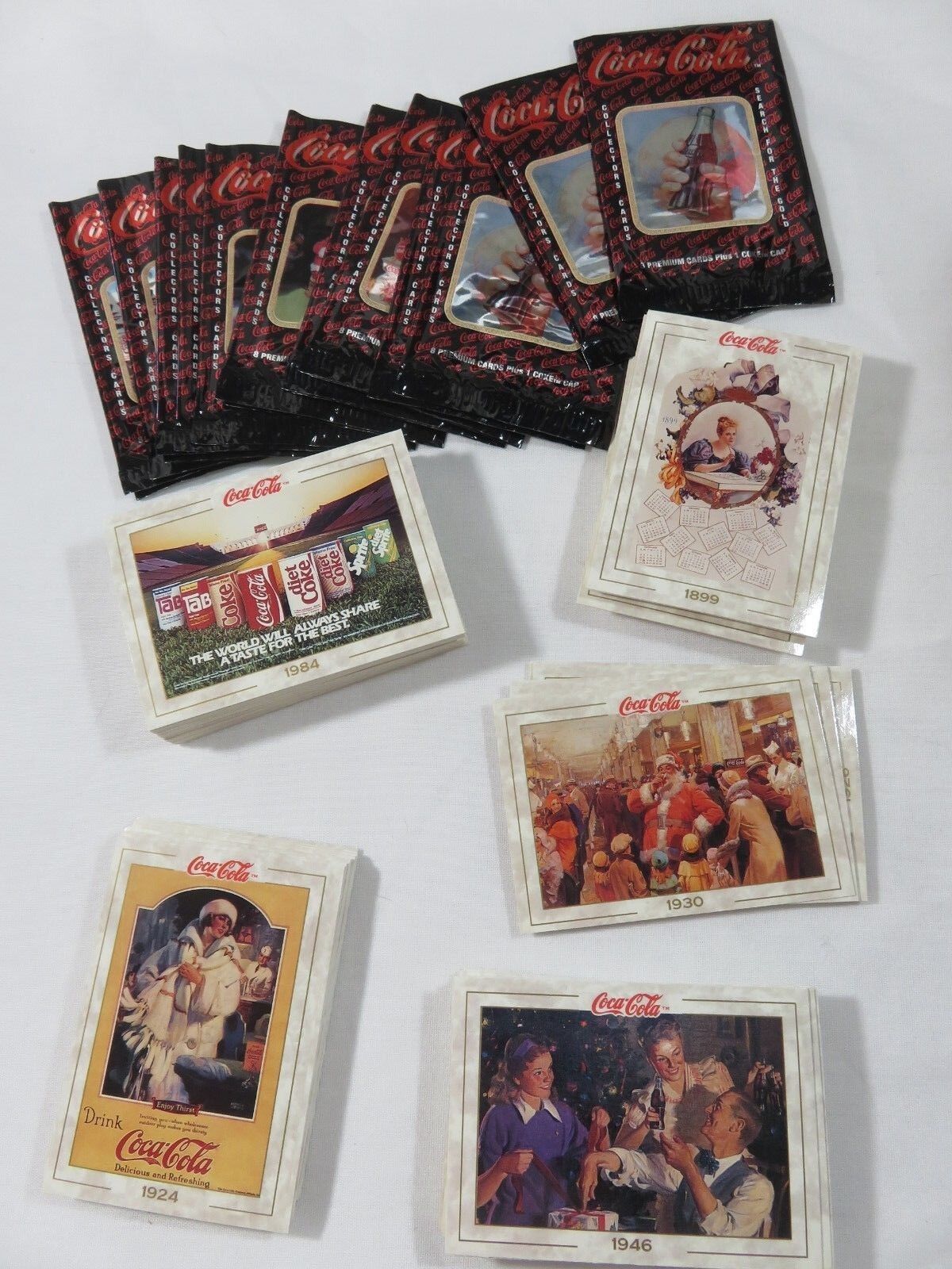 The Coca-Cola Collection Series 1 Trading Card Lot 150 Cards 1993 Coke