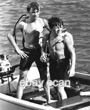 FLIPPER THE DOLPHIN  STARS LUKE HALPIN AND TOMMY NORDON   8X10 PHOTO 867 picture