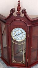 Westminster /Whittington Quartz Large Wall Clock & Display Cabinet picture