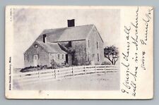 Alden House Duxbury Massachusetts 1900s Vintage Postcard picture