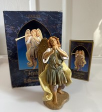 Fontanini Nativity By Roman 6” Angel LEMUEL With Horn picture