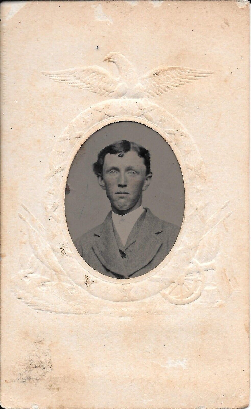 Tintype, Young Man, Very Possibly Billy the Kid, Old West Legend, Face-Match