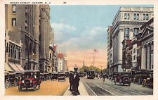 View of Broad Street, Newark, New Jersey, Early Postcard, Unused picture