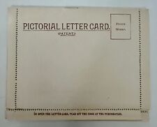 Pictorial Letter Card Antique Perforated Edges England Folkstone Sandgate Hythe picture