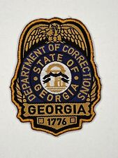 State Of Georgia Department Of Corrections Officer Patch picture
