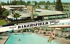 Bakersfield, California, CA, Bakersfield TraveLodge, Vintage Postcard b4714 picture