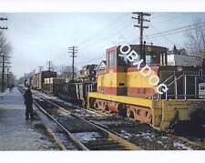Fore River Railroad Diesel #16 8x10 Color Photograph-Braintree, MA 1958 picture