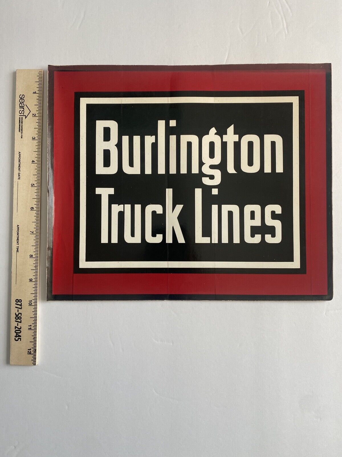 Burlington Truck Lines Sticker