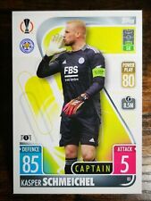 Topps C55 match attax 2021-22 champions league base #83 Schmeichel - Leicester picture