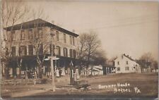 RPPC Postcard Bordner House Bethel PA 1908 picture
