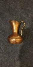Ethan Allen Hammered Copper Pitcher Signed picture