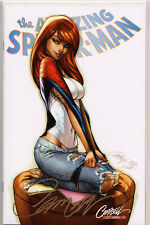 AMAZING SPIDER-MAN #14B VARIANT ~ SIGNED BY J. SCOTT CAMPBELL w/COA ~ Marvel picture
