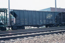 Railroad Slide - Chicago North Western #69805 Hopper Car 1988 Downers Grove IL picture