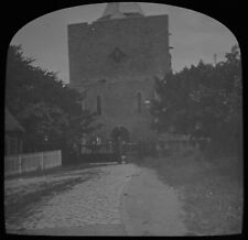 Magic Lantern Slide LEEDS CHURCH DATED 1922 PHOTO KENT NR MAIDSTONE  picture