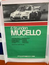 1977 Porsche 935 6 Hour Mugello Victory Showroom Advertising Poster - RARE picture