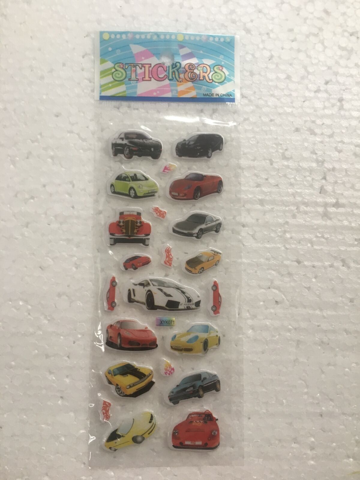 2021 Kids Party Paper Crafts Gift 1Pcs Car Wall Sticker Teacher Rewards TOP A