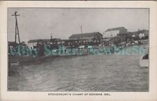 Bowers Delaware DE - STOKESBURY WHARF - Postcard picture