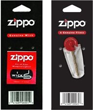 Zippo Flints and Wick Replacement 1 Flint Pack and 1 Wick Pack picture