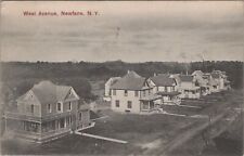 West Avenue, Newfane Houses, New York 1908 PM Postcard picture