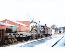 Barre and Chelsea Railroad #14 8x10 Color Photograph-Ryegate, VT 1957 picture