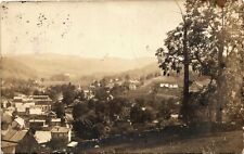 BIRDS-EYE-VIEW real photo postcard rppc WILLIAMSTOWN VERMONT VT picture