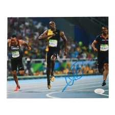 Usain Bolt Signed Team Jamaica 8x10 Photo (JSA) picture