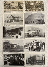 Lot 10 Postcards Indiana Acton New Bethel Wanamaker Marion County Vtg Unused picture