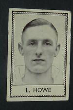 1935 LES HOWE TOTTENHAM HOTSPUR SPURS LILYWHITES FOOTBALL BARATT CARD picture