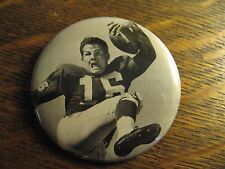 Frank Gifford Pin - Football Player Sportscaster RePurposed Magazine Button  picture