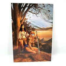 Elmore Colossal Cards Evening Rest #31 Larry Elmore 1995 - Size 10 x 7 picture