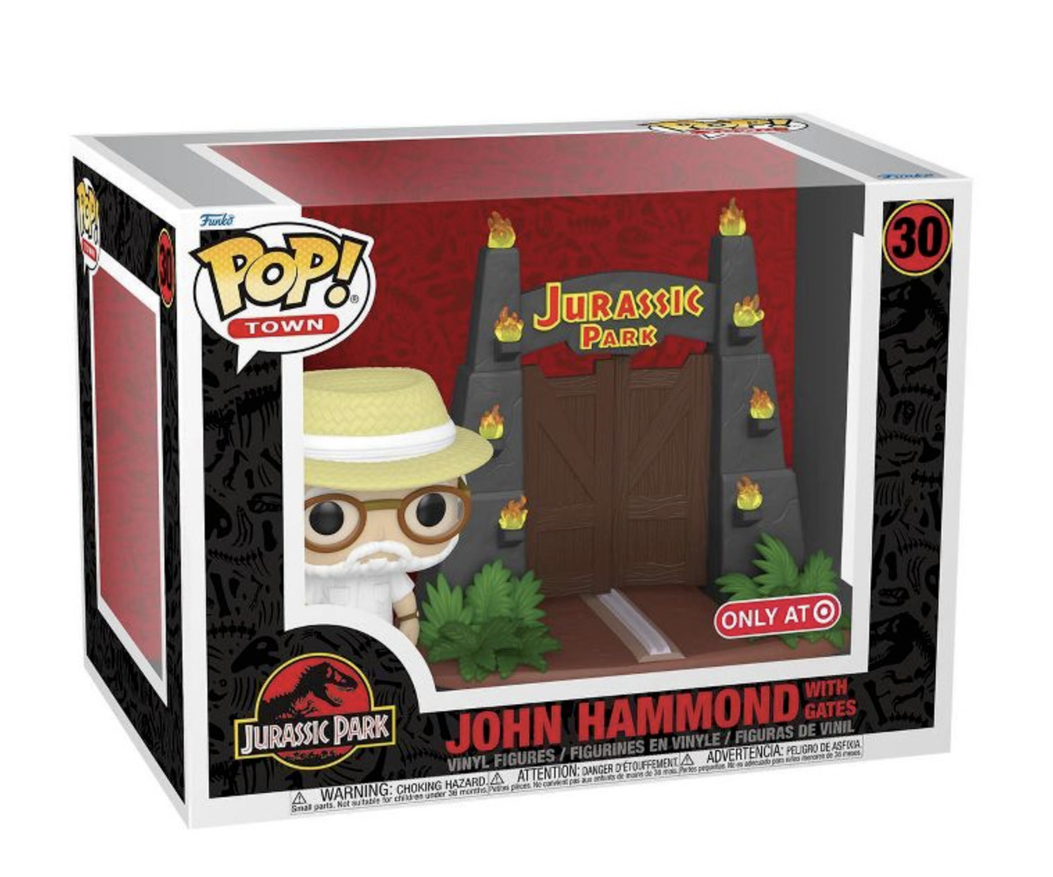 Funko Pop Jurassic Park John Hammond With Gates #30  (Target Exlcusive )