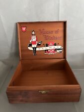 Vintage House of Windsor Palmas Cedar Wood Cigar Box  picture