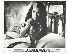 La Muerte Viviente~Isle of Snake People~Tongolele Boris Karloff~Press Photo~1971 picture