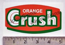 Vintage Orange Crush sticker decal picture