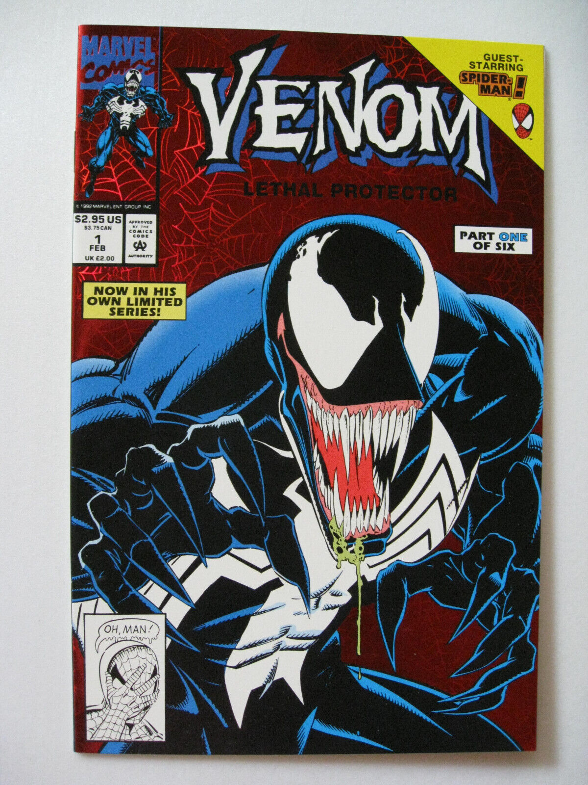 Venom: Lethal Protector #1 - 1st solo title 1st cameo Orwell - Marvel movie NICE
