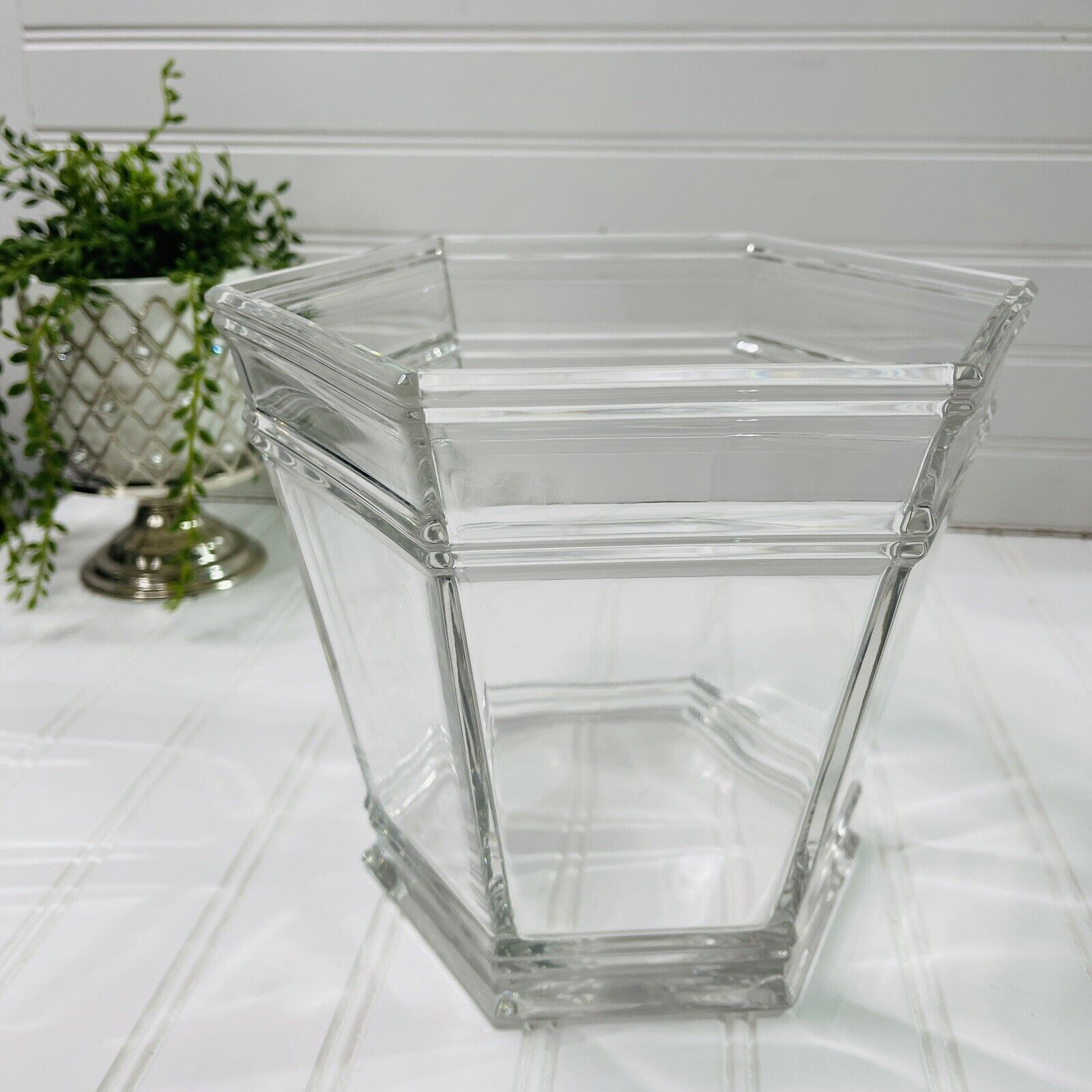 Tiffany & Co.Traditional Windham Crystal Ice Bucket Wine Champagne Cooler
