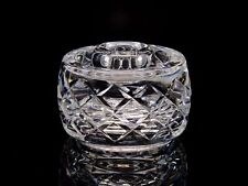 Waterford Crystal Kinsale Candlestick Round Candle Holder Excellent Condition picture