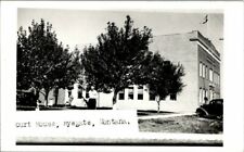 RPPC 1950'S. RYEGATE, MONTANA. COURT HOUSE. POSTCARD. picture