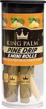 King Palm | Mini Size | Pine Drip | Organic Prerolled Palm Leafs | 5 Rolls picture