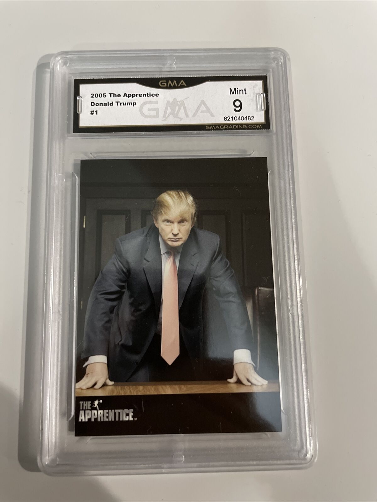 2005 The Apprentice Donald Trump #1 Gma Mint 9 (psa 9?)