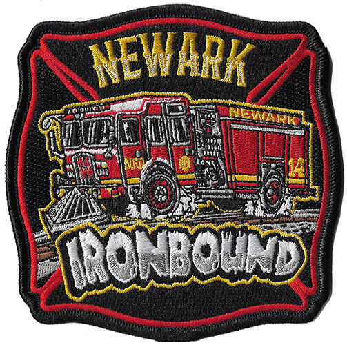 Newark, NJ Engine 14 Ironbound Train New Fire Patch