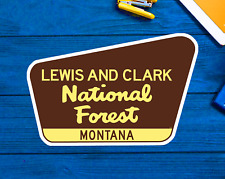 Lewis And Clark National Forest Decal Sticker 3.75