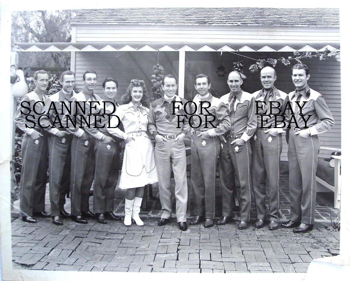 Vintage Spade Cooley Band Photograph - 1940's - 1950's Western Swing Band