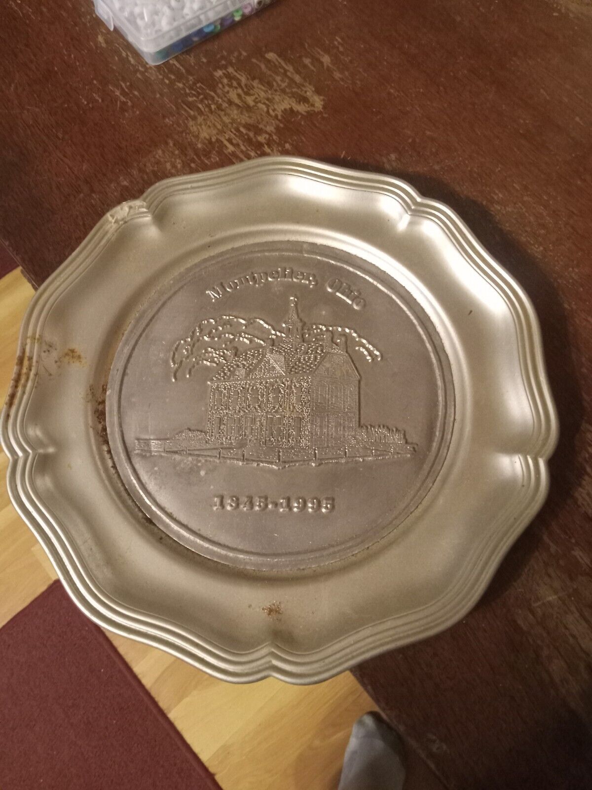 Montpelier Ohio 150 Year Commemorative Embossed Plate